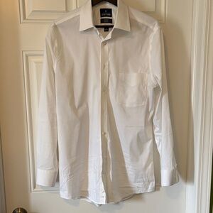 Stafford Men's Classic White Dress Shirt